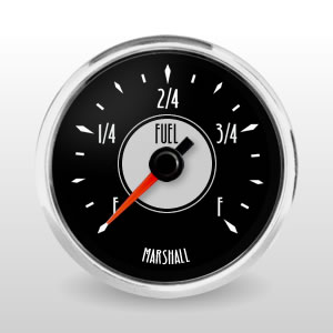 Fuel Level, Programmable SCX Retro Style from Marshall Instruments 4044 Fuel Level, Programmable SCX Retro Style from Marshall Instruments