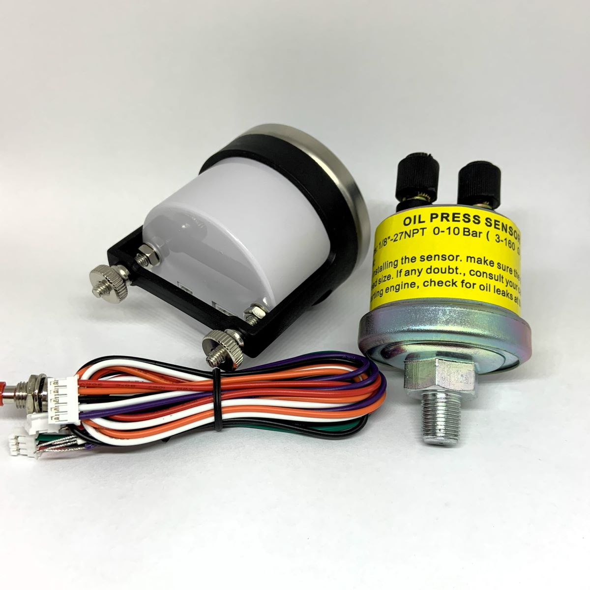 SCX Full Sweep Electric Oil Pressure Gauge, Stepper Motor, 0-100 PSI 5033 SCX Full Sweep Electric Oil Pressure Gauge, Stepper Motor, 0-100 PSI