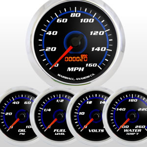5 Gauge Set SCX Blueline from Marshall Instruments 6163 5 Gauge Set SCX Blueline from Marshall Instruments