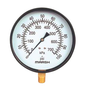 General Service Marsh Pressure Gauges from MARSH