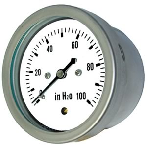 LP2-SS Low Pressure All Stainless Diaphragm Pressure Gauge